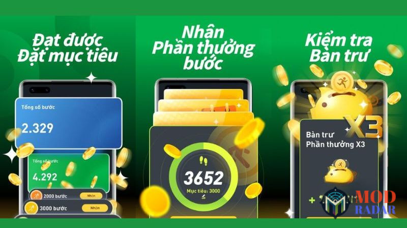 Theo D&otilde;i Qu&atilde;ng Đường V&agrave; Tiến Độ Luyện Tập Chi Tiết Trong Walking Fun Apk 
