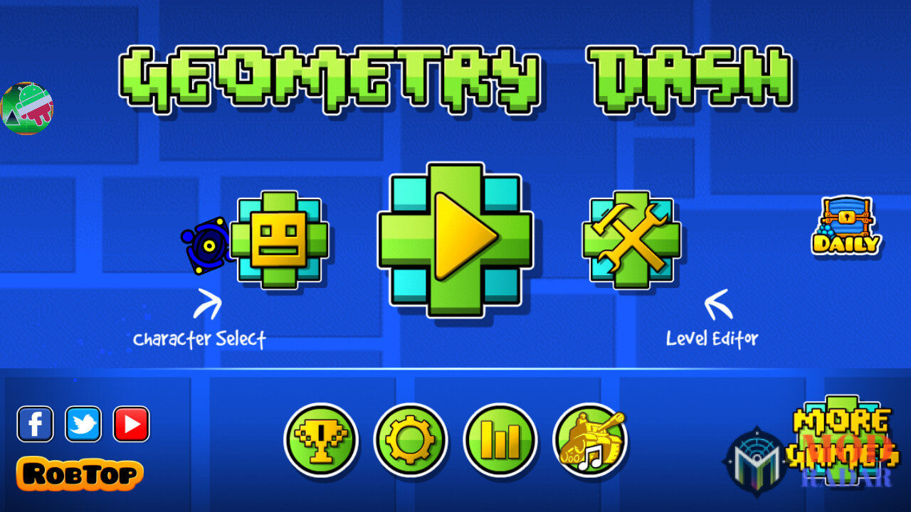 Geometry Dash 2.2 việc điều chỉnh các thiết lập điều khiển đóng vai trò quan trọng