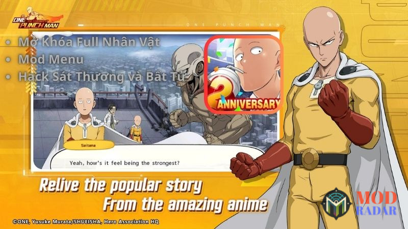 C&aacute;c T&iacute;nh Năng Của Hack One Punch Man