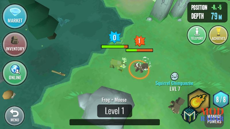 hybrid animals sinh ton che tao va xay dung the gioi rieng Tải Hybrid Animals Hack (Vô Hạn Kim Cương, MOD Menu) v200645 Hybrid Animals Sinh Tồn, Chế Tạo Và Xây Dựng Thế Giới Riêng