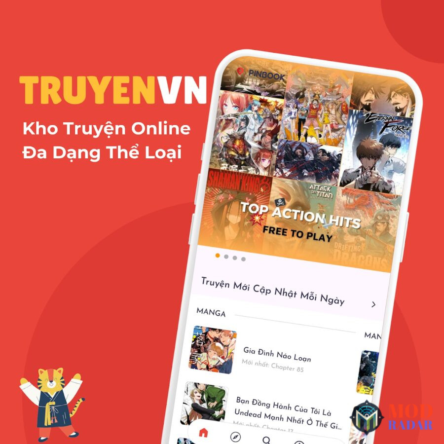 Đọc truyện miễn phí với Truyenvn