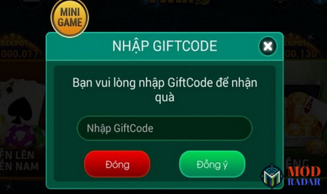 Cách nhập code tiến lên miền nam cực đơn giản