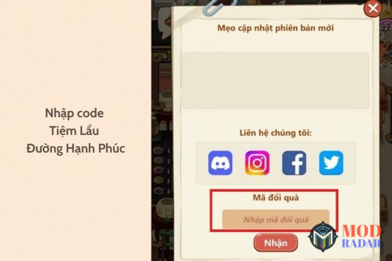 Bước 3: Sau khi nhấn vào biểu tượng "Thông báo", một cửa sổ mới sẽ hiện ra.