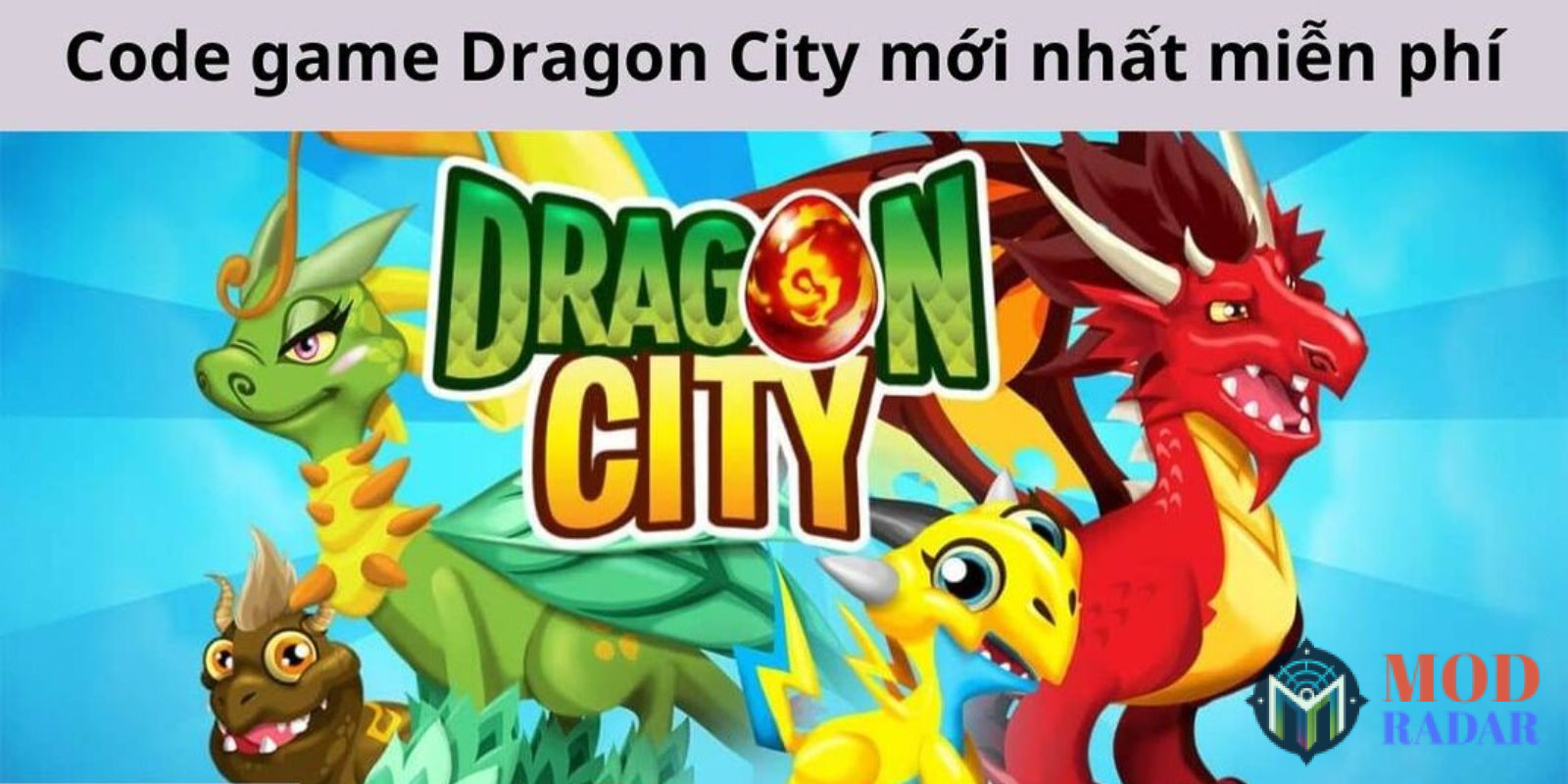 Full bộ mã code Dragon City mới nhất tháng 12/2024