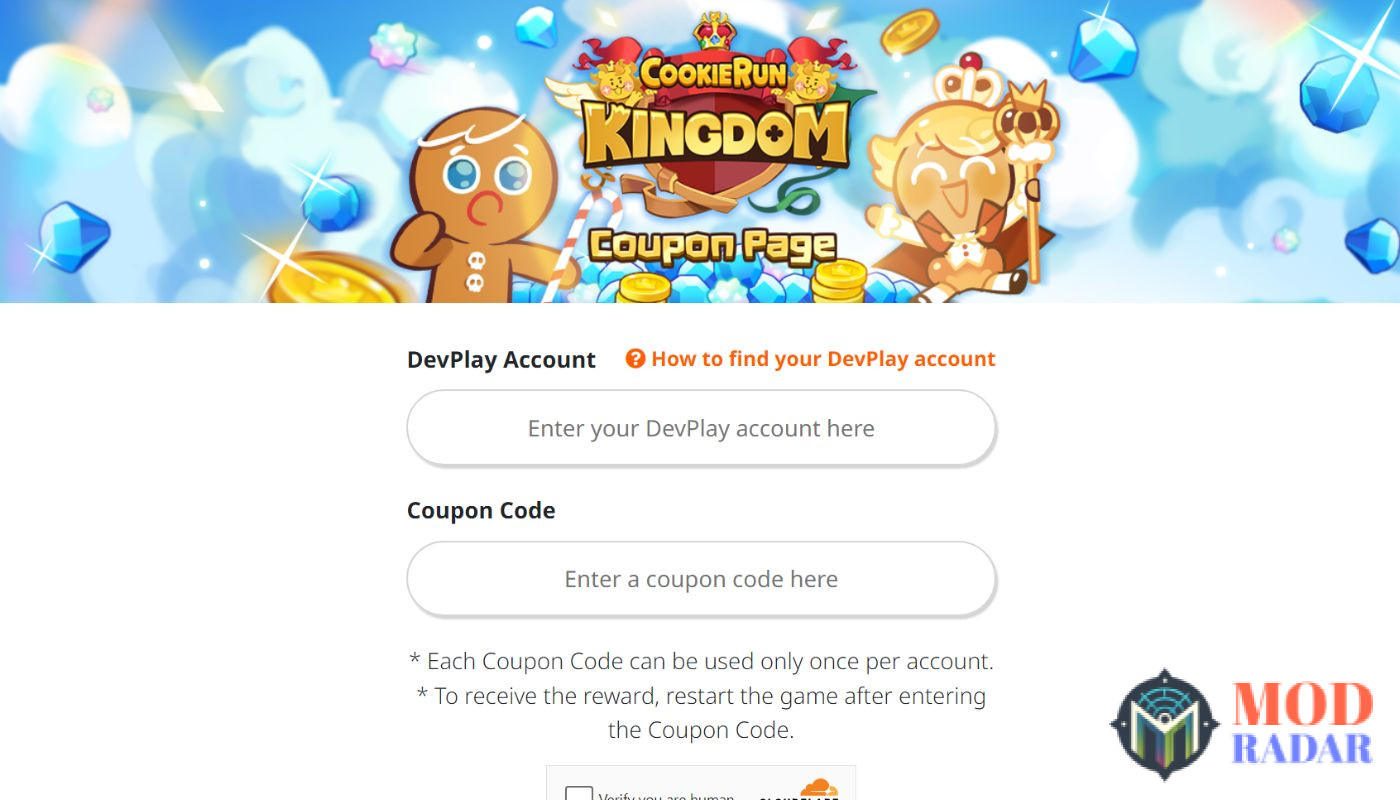 Những lưu ý khi nhận mã nhập code Cookie Run Kingdom 