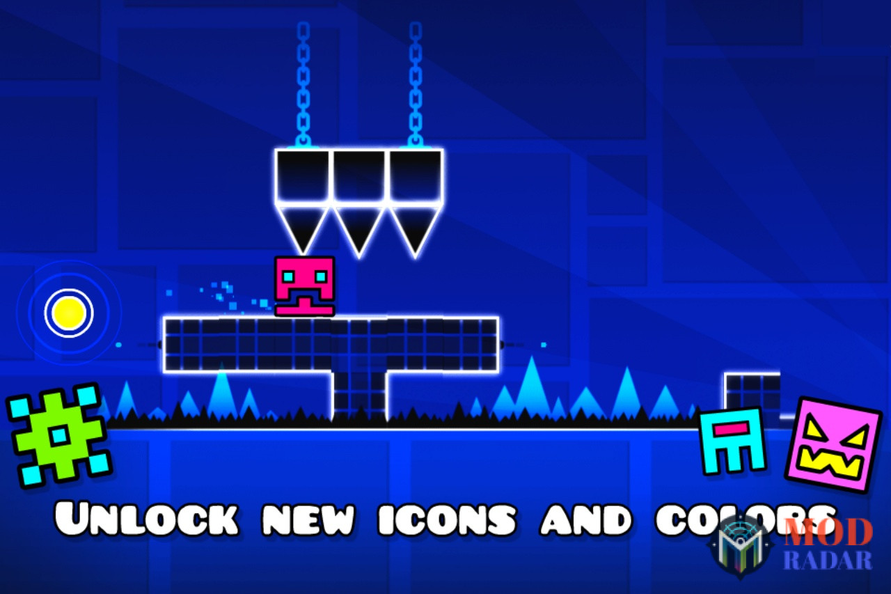 geometry dash 2203 Tải Geometry Dash 2.2.146 Apk Miễn Phí Cho Android Thay Đổi Giao Diện Và Màu Sắc Biểu Tượng Nhân Vật Hiện Tại Của Bạn Với Màu Sắc Mới