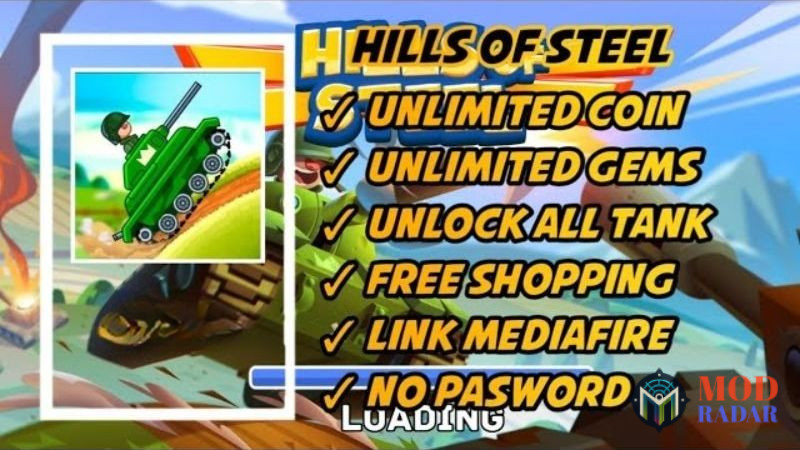 C&aacute;c T&iacute;nh Năng N&acirc;ng Cao Của Hills Of Steel Hack