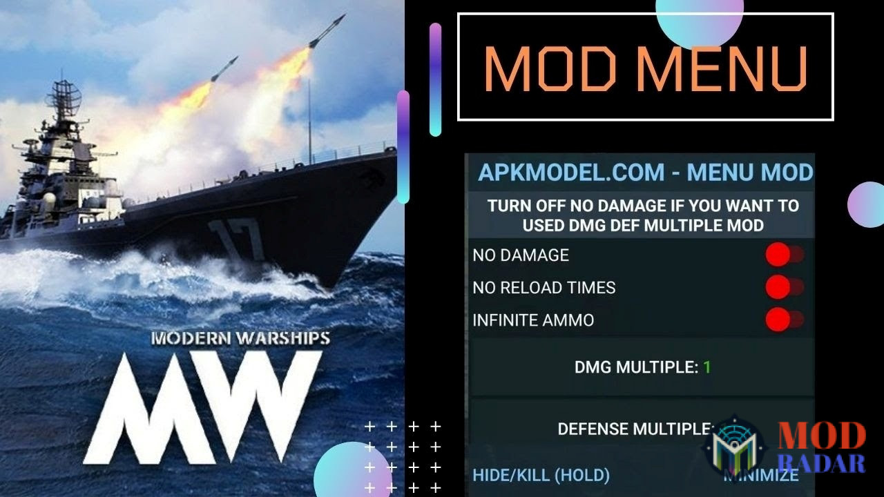 modern warship mod02 Tải Modern Warship Mod APK (Vô Hạn Đạn, Menu) v0.100.1.120516214 Modern Warship Mod Menu