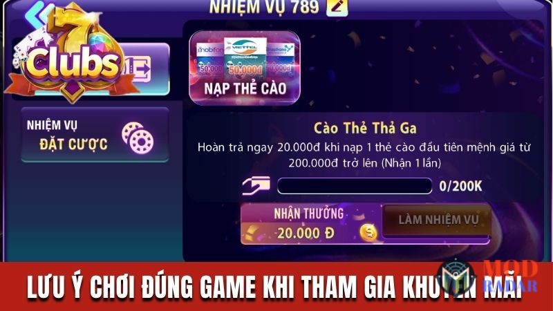 Luu y choi dung game khi tham gia khuyen mai game bai 7Club Khuyến Mãi Game Bài 7Club Không Nên Bỏ Lỡ - Vào Nhận Ngay Lưu ý chơi đúng game khi tham gia khuyến mãi game bài 7Club