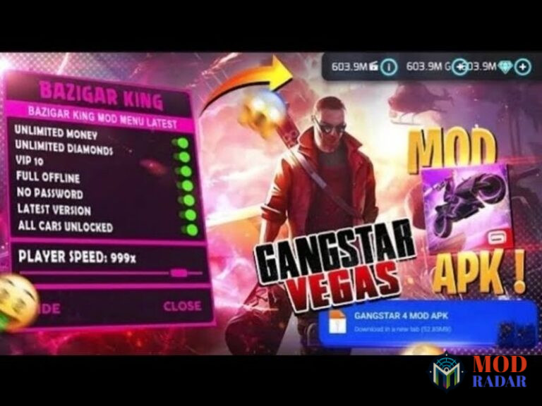 Tải Gangstar Vegas Mod APK (Full Tiền, VIP 10) v9.2.0c