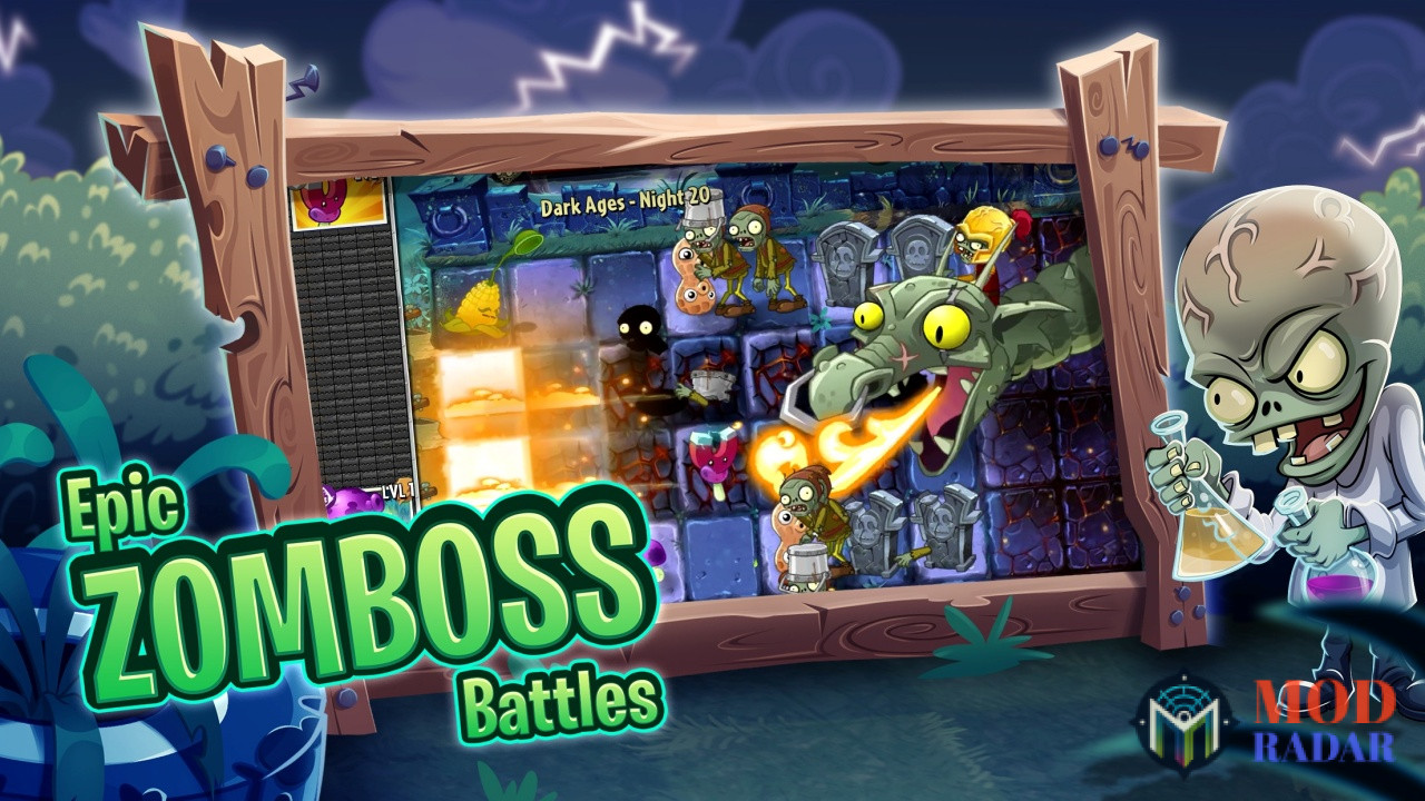 plants vs zombies 2 lmhmod05 Tải Plants vs Zombies 2 Lmhmod (Vô hạn tiền, Max Level, Mở khóa) v12.8.1 Cốt Truyện Phát Triển Mới Mẻ Và Hấp Dẫn Qua Các Khu Vực Đặc Biệt