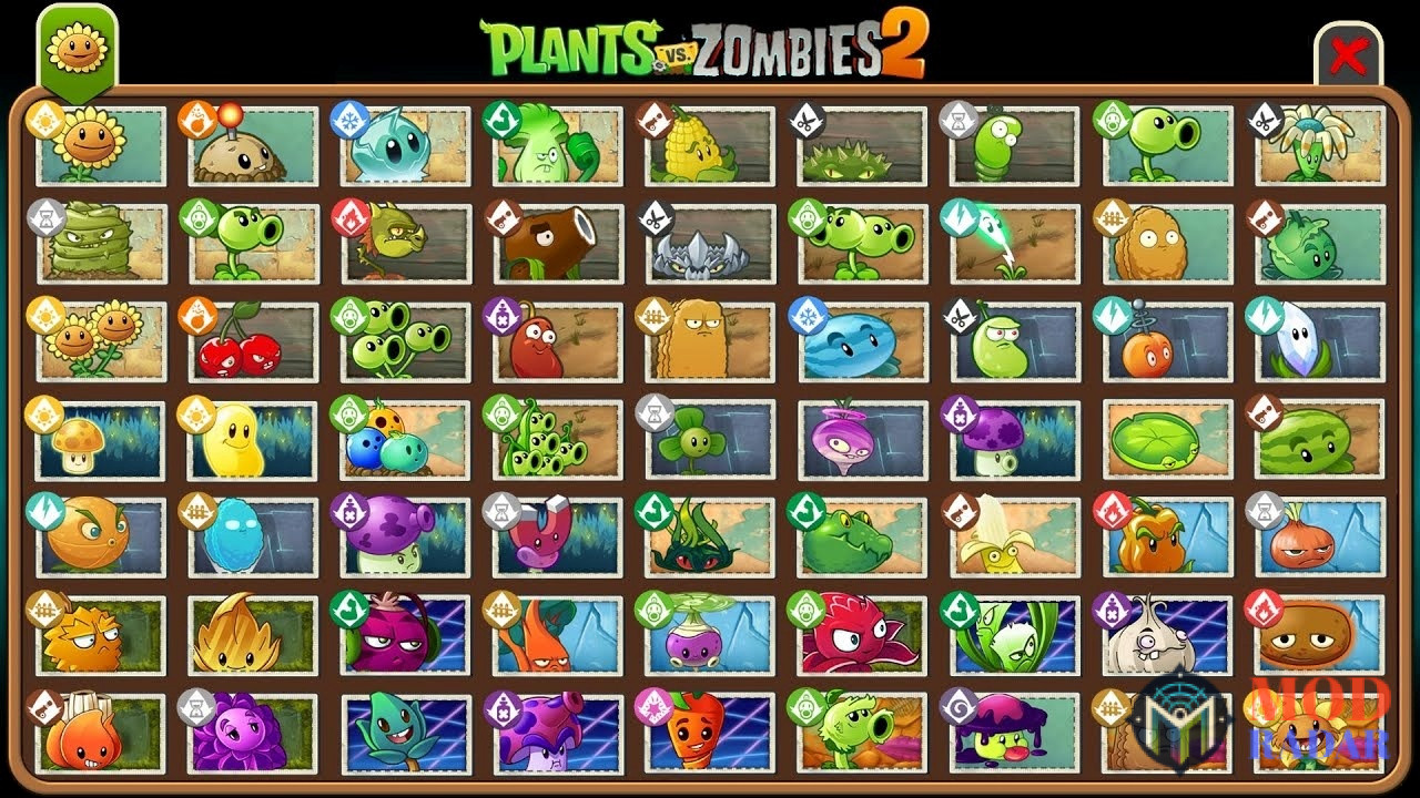 plants vs zombies 2 lmhmod06 Tải Plants vs Zombies 2 Lmhmod (Vô hạn tiền, Max Level, Mở khóa) v12.8.1 Trọn Bộ Tính Năng Được Mở Khóa Trong Plants vs Zombies 2 Lmhmod