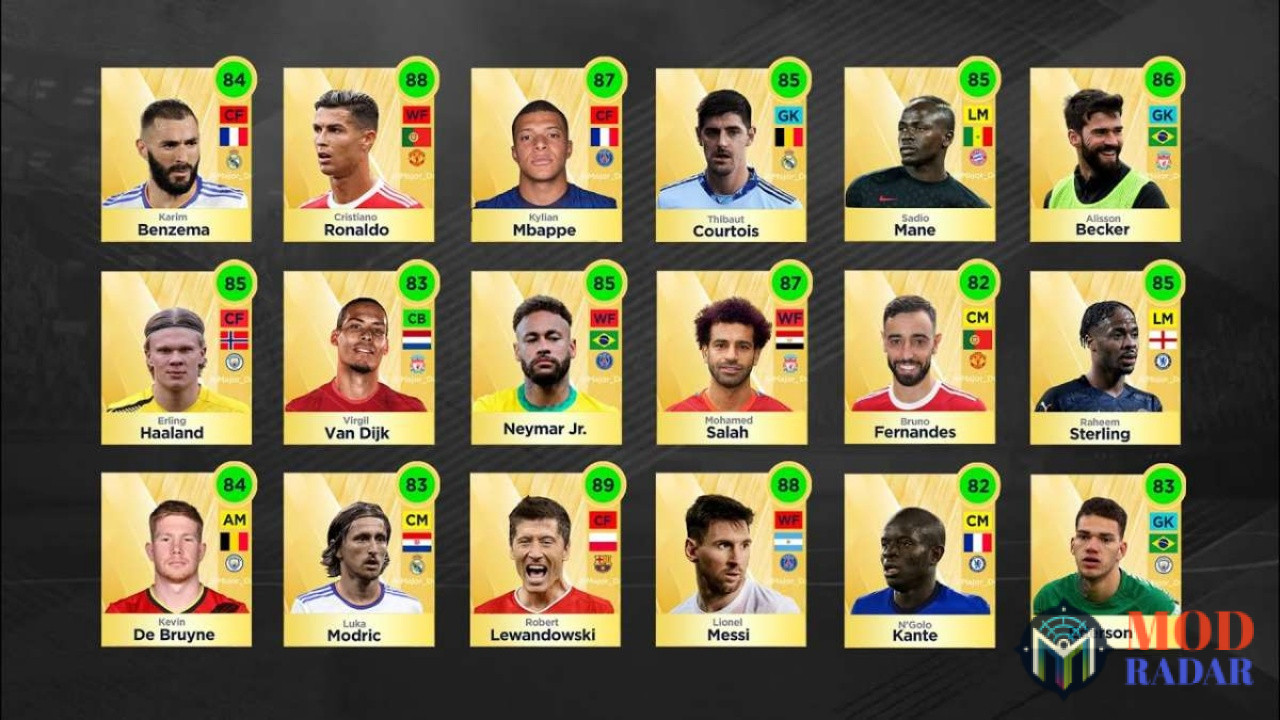 dls 202302 Tải DLS 2023: Dream League Soccer (MOD Mega Menu, Unlocked) v13.040 Hơn 4.000 Cầu Thủ Chính Thức Được Cấp Phép