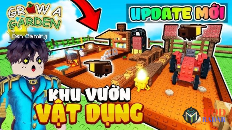 Grow A Garden Tự do kiến thiết v&agrave; trang tr&iacute; khu&ocirc;n vi&ecirc;n vườn theo phong c&aacute;ch ri&ecirc;ng&nbsp;