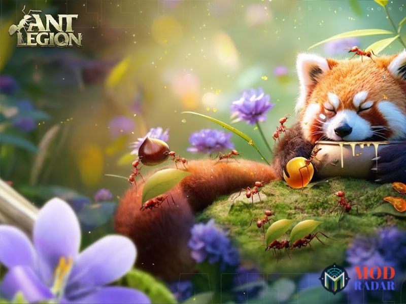 Khám phá thế giới xung quanh trong Hack Ant Legion