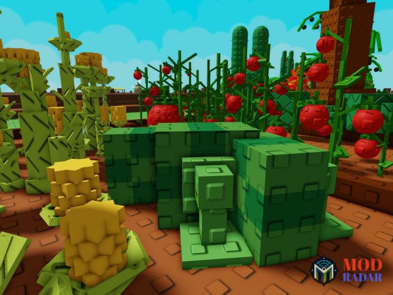Thiết kế vườn theo ý thích trong Hack Grow A Garden