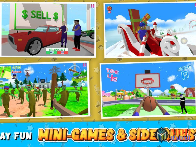 do hoa cartoon vui nhon dac trung trong dude theft wars theartpics mod apk Tải Dude Theft Wars Theartpics Mod Apk ( Vô Hạn Tiền, Bất Tử) v0.9.0.9f6 Đồ Họa Cartoon Vui Nhộn Đặc Trưng Trong Dude Theft Wars Theartpics Mod Apk