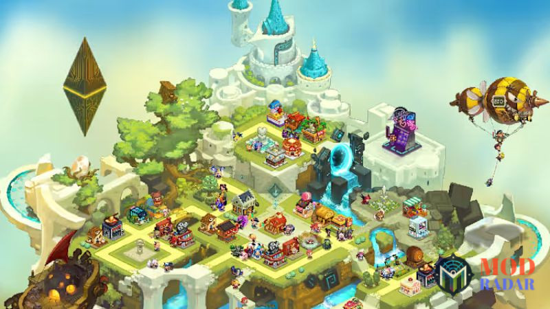 Lối Chơi Phi&ecirc;u Lưu H&agrave;nh Động Kết Hợp Giải Đố Trong Guardian Tales Mod APK
