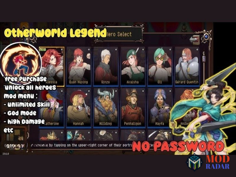Quyền Năng Tối Thượng Của Bản Hack Otherworld Legends