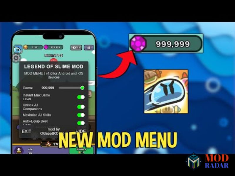 Những Đặc Quyền Ưu Việt C&oacute; Tại Bản Hack Legend Of Slime