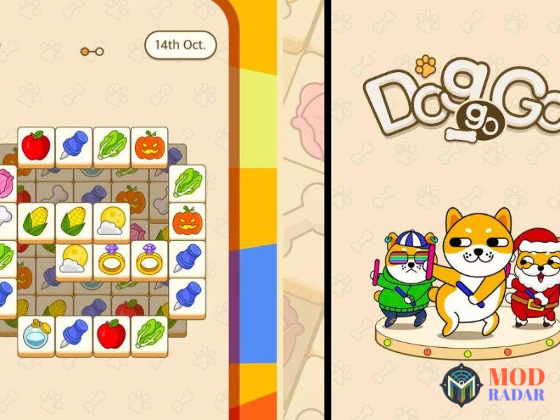 loi choi ghep 3 don gian nhung gay nghien trong doggo go Tải Hack Doggo Go (Mở Khóa, No ADS, Vô Hạn Tiền) v3.11.0 Lối Chơi Ghép 3 Đơn Giản Nhưng Gây Nghiện Trong Doggo Go