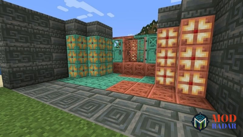Minecraft 1.20.50 Mở rộng hệ sinh th&aacute;i vật liệu Đồng với độ t&ugrave;y biến cao&nbsp;