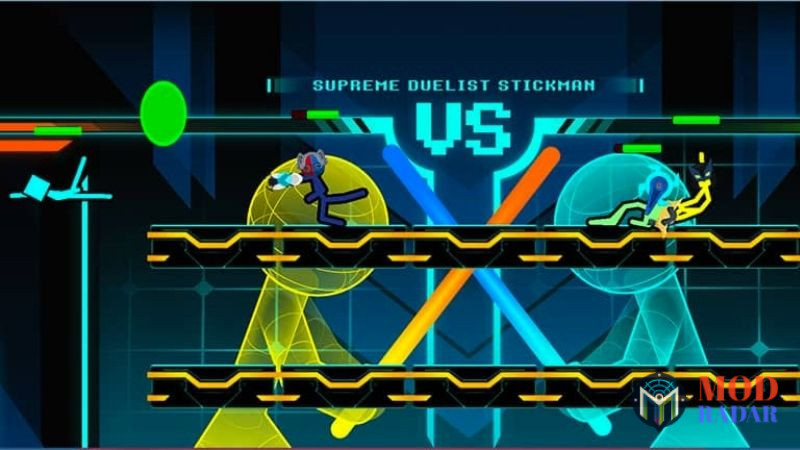 Supreme Duelist Stickman Lối chơi đối kh&aacute;ng dựa tr&ecirc;n vật l&yacute; Ragdoll đầy ma mị