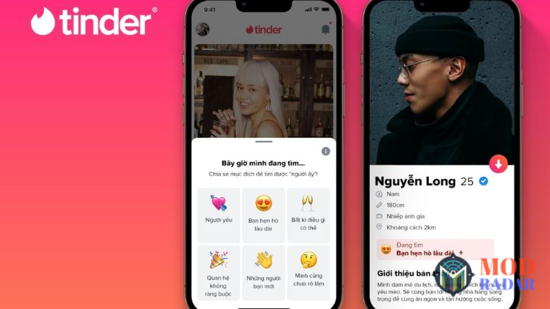 tinder mod 1 Tải Tinder MOD APK (Mở Khóa Gold Plus) v17.9.0 Thông Tin Về Tinder MOD APK