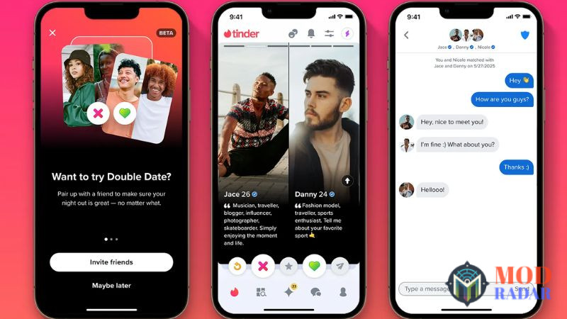 tinder mod 2 Tải Tinder MOD APK (Mở Khóa Gold Plus) v17.9.0 Kết Nối Và Làm Quen Với Người Mới Trong Tinder MOD APK