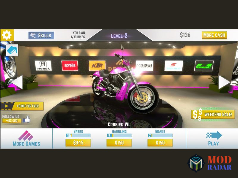 traffic rider 3 Tải Traffic Rider MOD APK (Vô Hạn Tiền, Full Xe) v2.0 Mới Nhất Giải Trí Và Xả Stress Hiệu Quả Trong Traffic Rider