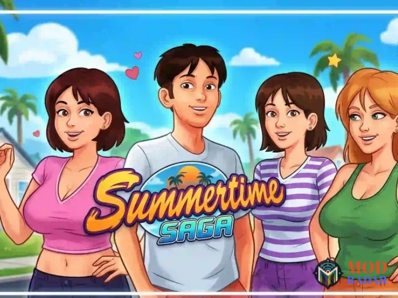 summertime saga gameplay 1 Summertime Saga Gameplay - Cerita, Karakter, dan Pilihan Pemain Gambaran Umum Summertime Saga