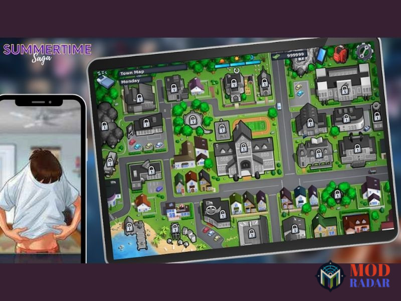 cara bermain summertime saga 3 Cara Bermain Summertime Saga untuk Pemula di Android Cara menggunakan peta dan bergerak