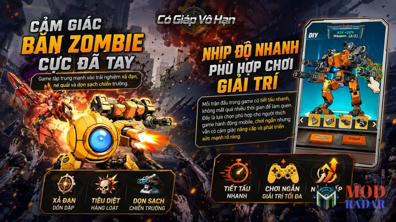 Cơ gi&aacute;p v&ocirc; hạn MOD APK