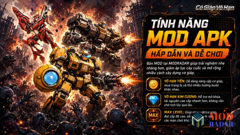 Cơ gi&aacute;p v&ocirc; hạn MOD APK