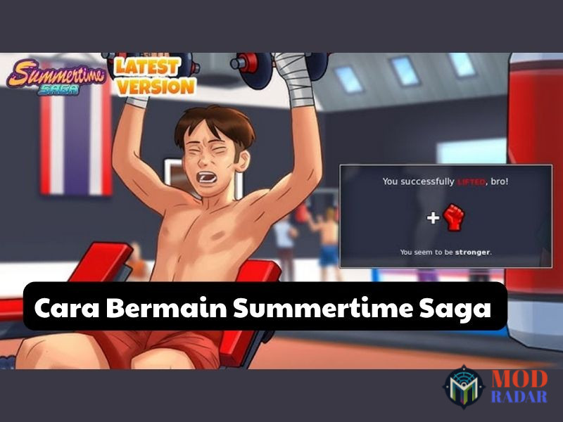 logo cara bermain Summertime Saga